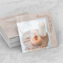 Blume, Kerze, Brush Wellness-Center & Wellness Bus