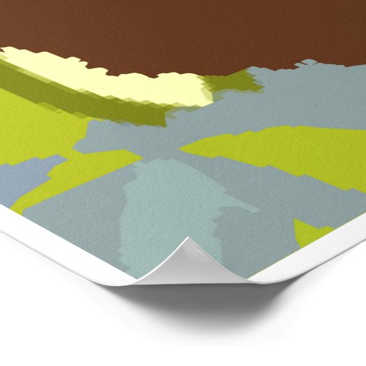 Blume Kind2 Poster (Ecke)