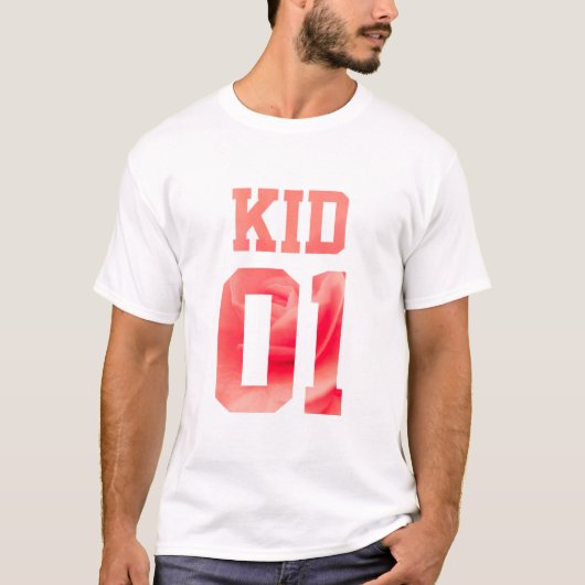 Blume - Kind 01 T-Shirt (Vorderseite)