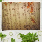 Blume Kind für immer Geschirrtuch (Gefaltet)