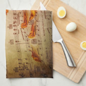 Blume Kind für immer Geschirrtuch (Viertel Falte)