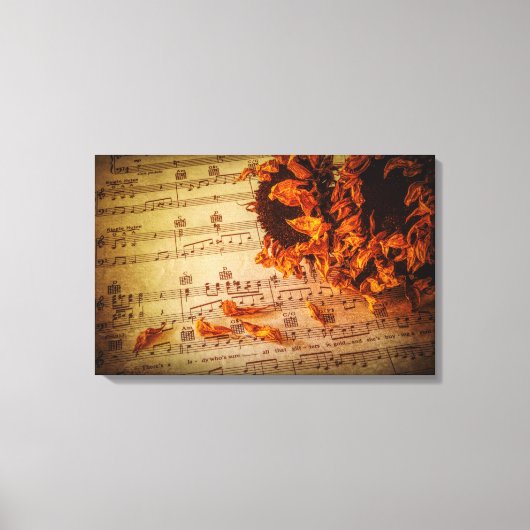 Blume Kind für immer Leinwanddruck (Vorderseite)