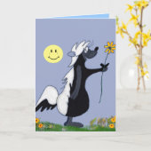 Blume Kind... Geburtstagskarte. Karte (Gelbe Blume)