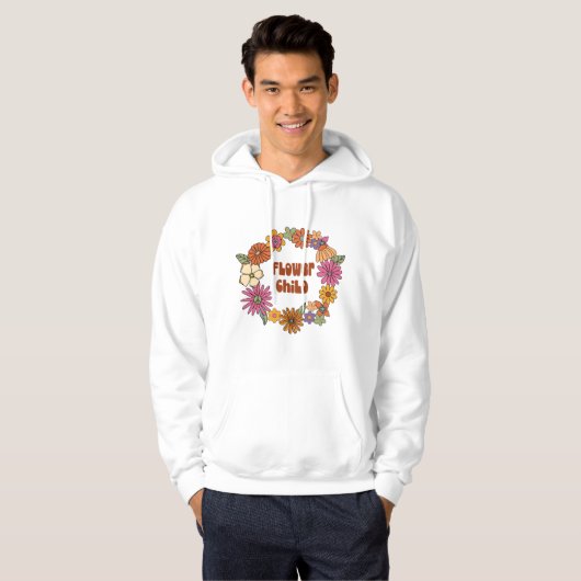 Blume Kind Hoodie (Vorne ganz)
