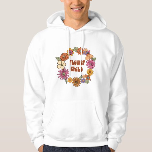 Blume Kind Hoodie (Vorderseite)
