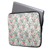 Blume Kind Laptopschutzhülle (Vorderseite Links)