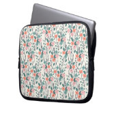 Blume Kind Laptopschutzhülle (Vorderseite Links)