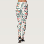 Blume Kind Leggings (Rückseite)