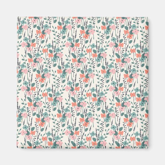 Blume Kind Magnet (Vorne)