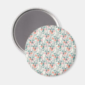 Blume Kind Magnet (Vorderseite/Rückseite)