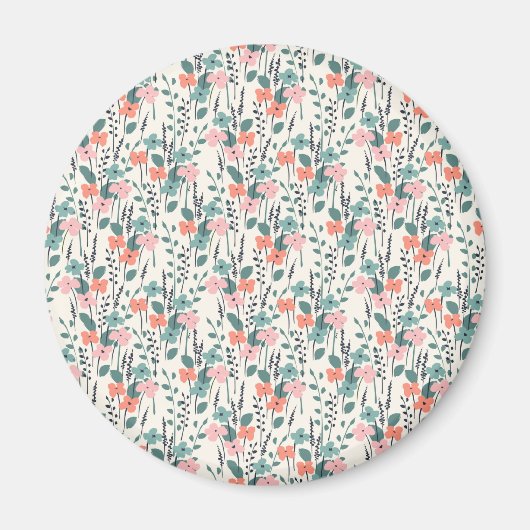 Blume Kind Magnet (Vorne)