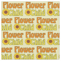 Blume Kind Niedlich Hippie Gelbe Sonnenblume 70er
