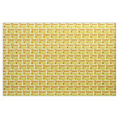 Blume Kind Niedlich Hippie Gelbe Sonnenblume 70er Stoff (Fat Quarter (45,7 x 55,9 cm))