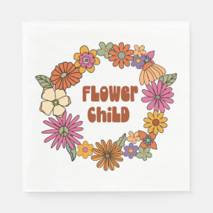 Blume Kind Serviette