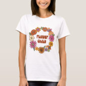 Blume Kind T-Shirt (Vorderseite)