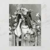 Blume Kind vor ihrer Zeit: 1902 Postkarte (Vorderseite)