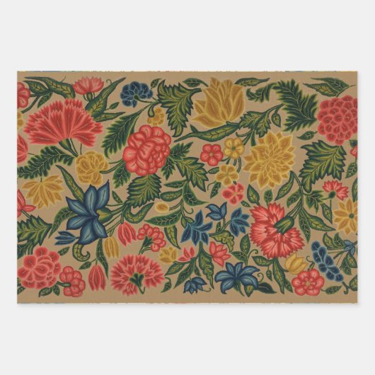 Blume Kinderfrau im Sonnenblumengarten Geschenkpapier Set (Vorderseite 3)