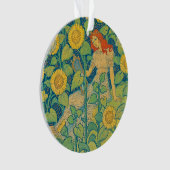 Blume Kinderfrau im Sonnenblumengarten Ornament (Vorderseite)