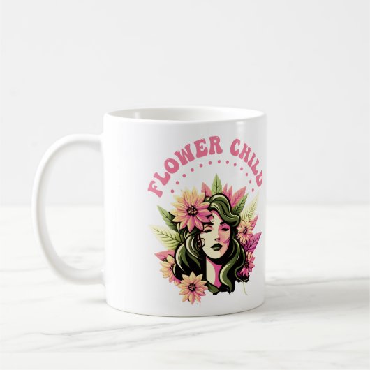 Blume Kinderkaffee Tasse (Links)