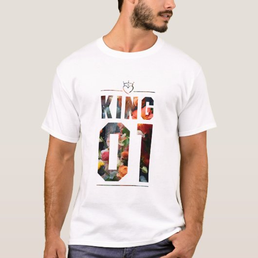 Blume King and Queen 01 T-Shirt (Vorderseite)