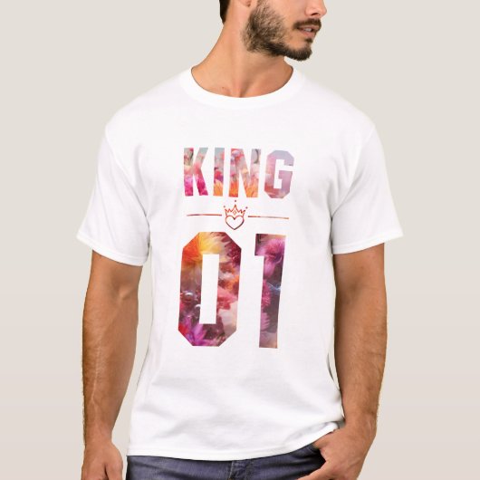 Blume King and Queen 01 T-Shirt (Vorderseite)