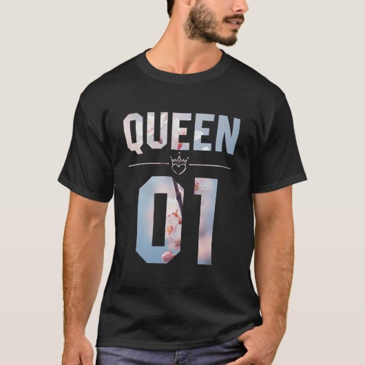 Blume King and Queen 01 T-Shirt (Vorderseite)
