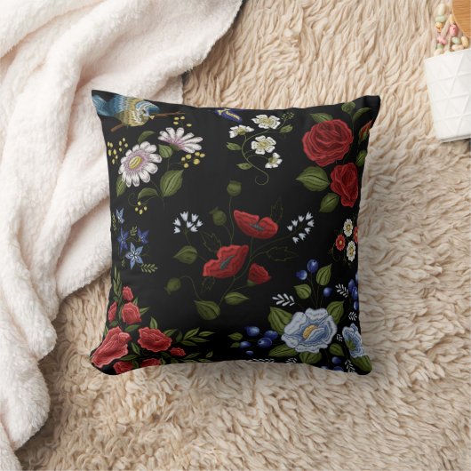 Blume Kissen (Decke)