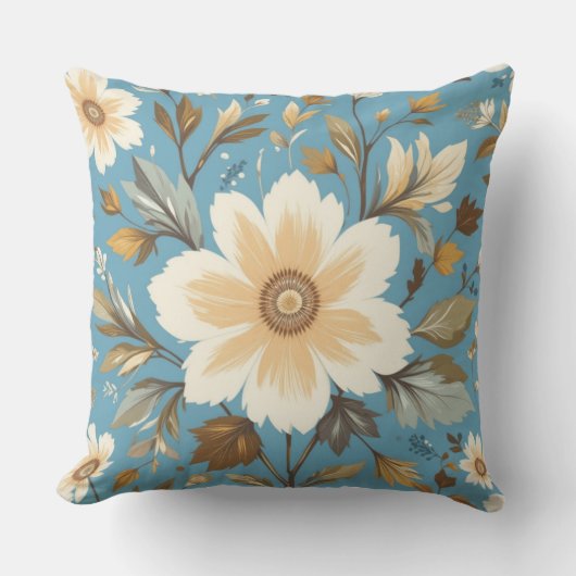 Blume Kissen (Vorderseite)