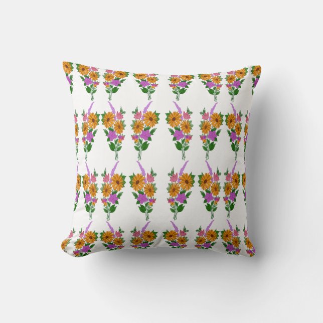 Blume Kissen (Vorderseite)