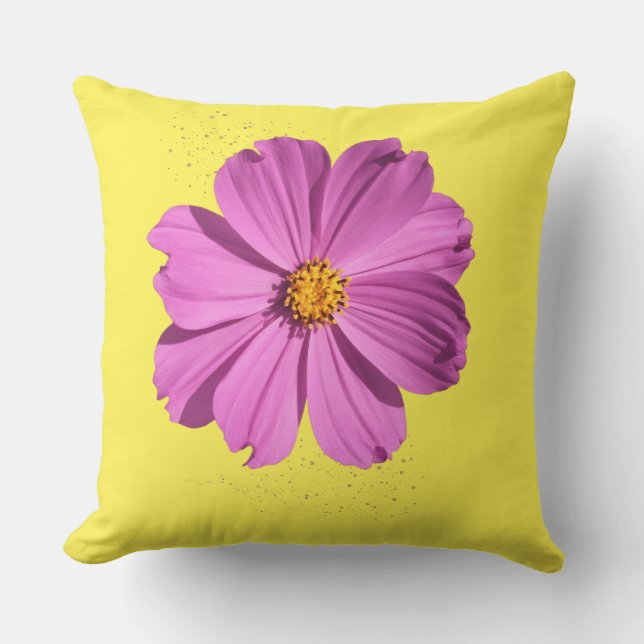 Blume Kissen (Vorderseite)