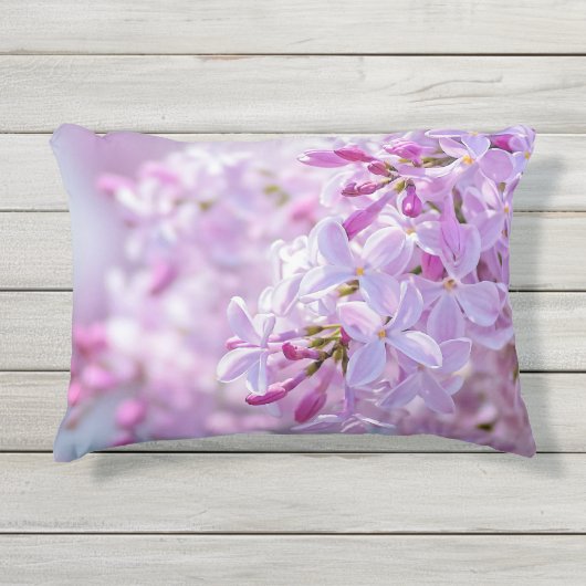 Blume Kissen Für Draußen (Vorderseite)