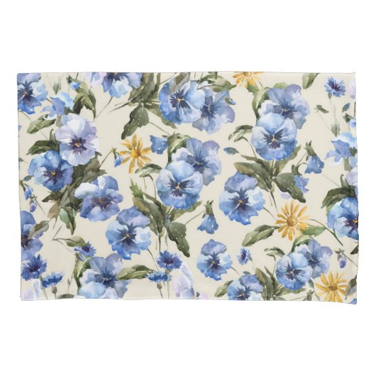 Blume Kissenbezug (Vorderseite)