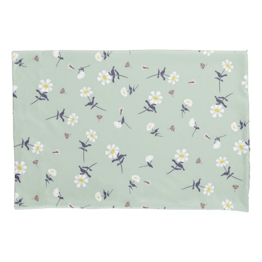 Blume Kissenbezug (Vorderseite)