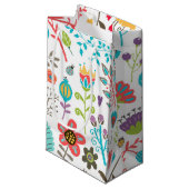 Blume Kleine Geschenktüte (Vorderseite Schrägansicht)