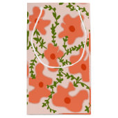 Blume Kleine Geschenktüte (Rückseite)