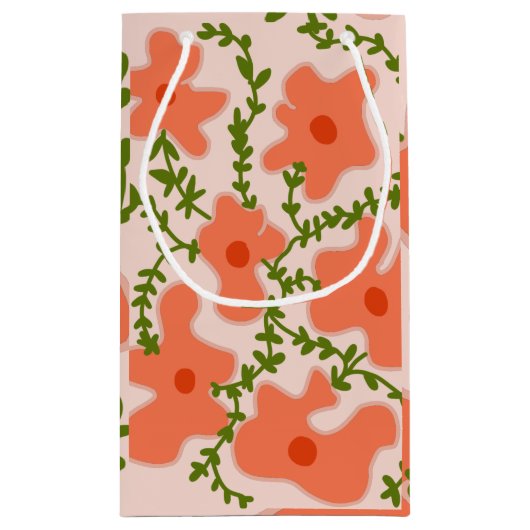 Blume Kleine Geschenktüte (Rückseite)