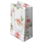 Blume Kleine Geschenktüte (Vorderseite Schrägansicht)