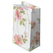 Blume Kleine Geschenktüte (Rückseite Schrägansicht)