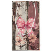 Blume Kleine Geschenktüte (Rückseite)