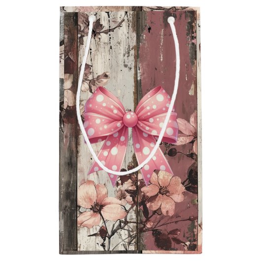 Blume Kleine Geschenktüte (Rückseite)