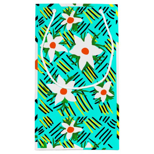 Blume Kleine Geschenktüte (Rückseite)