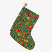 Blume Kleiner Weihnachtsstrumpf (Vorderansicht (hängend))