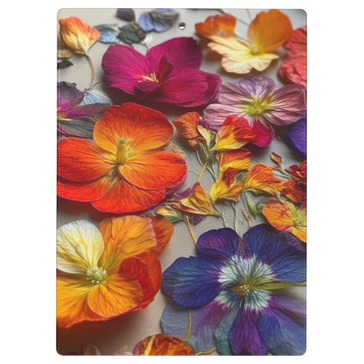 Blume Klemmbrett (Rückseite)