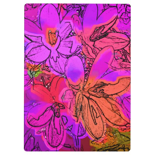 BLUME KLEMMBRETT (Rückseite)