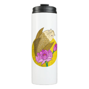 Blume Koi Fish Thermosbecher