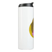 Blume Koi Fish Thermosbecher (Nach links gedreht)