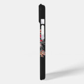 Blume-Kollage Case-Mate iPhone Hülle (Rückseite / Links)