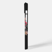 Blume-Kollage Case-Mate iPhone Hülle (Rückseite / Links)