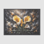 Blume-Komposition Nr. 1 Seidenpapier (Vorderseite)