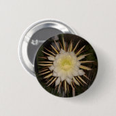 Blume "Königin der Nacht" Button (Vorne & Hinten)